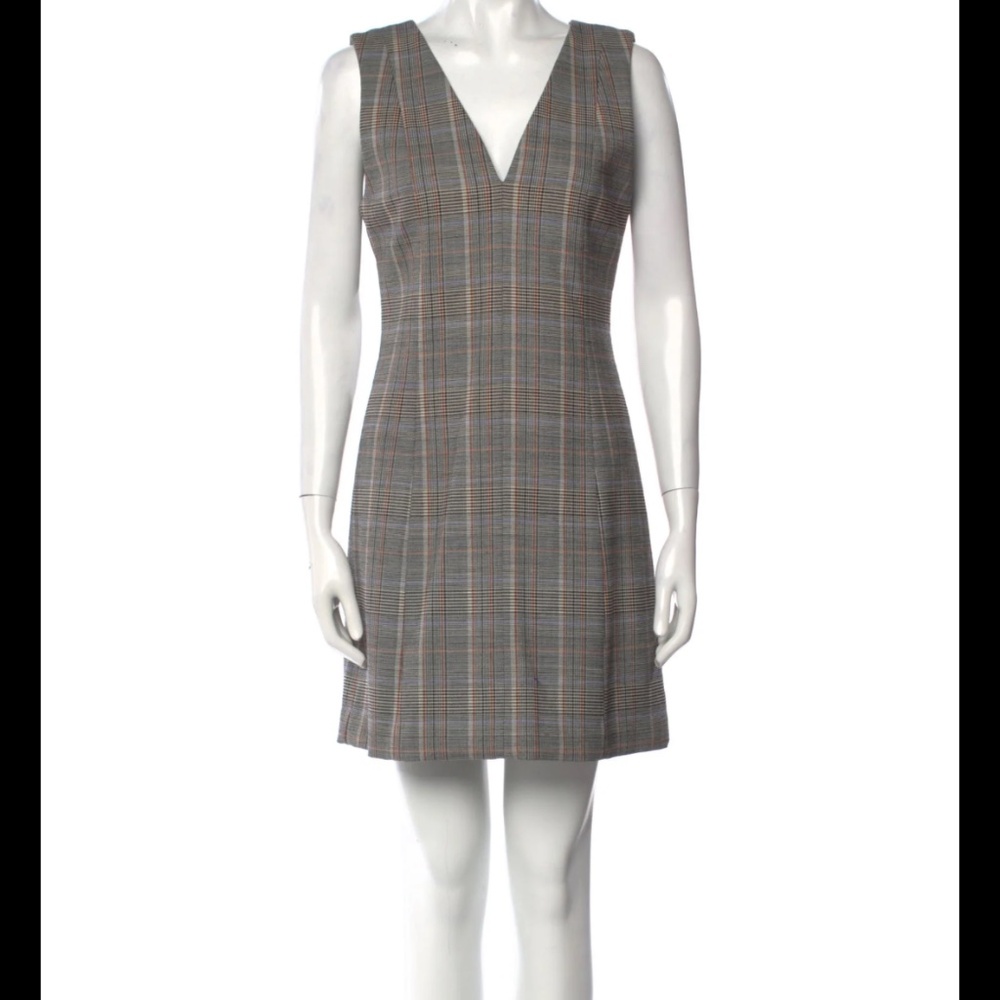 Virgin wool mini dress